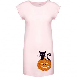 Robe Citrouille au chat...