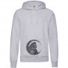 Hooded Chat au croissant de lune