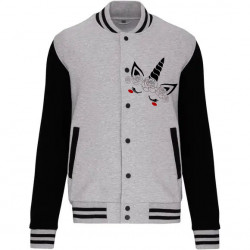 Veste Licorne aux roses