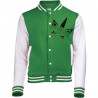 Veste Licorne aux roses