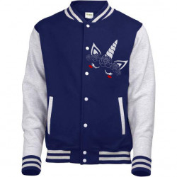 Veste Licorne aux roses