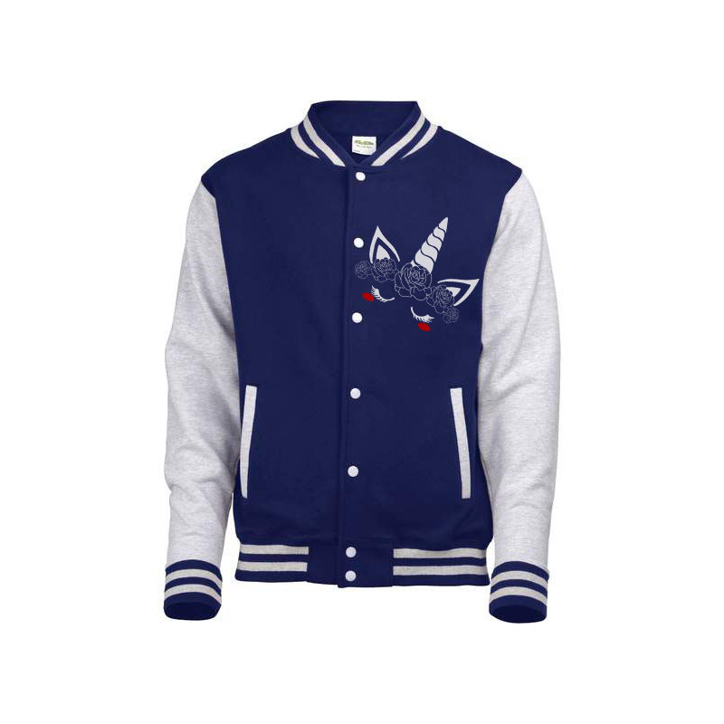 Veste Licorne aux roses