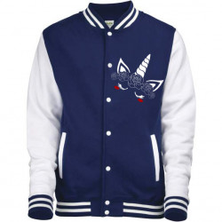 Veste Licorne aux roses