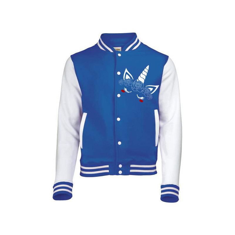 Veste Licorne aux roses