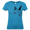 Tee-shirt à la licorne aux roses