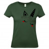 Tee-shirt à la licorne aux roses