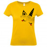 Tee-shirt à la licorne aux roses