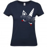 Tee-shirt à la licorne aux roses