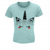 Kid licorne aux roses
