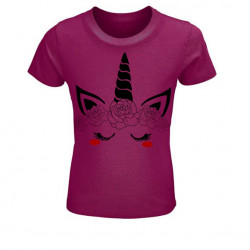 Kid licorne aux roses
