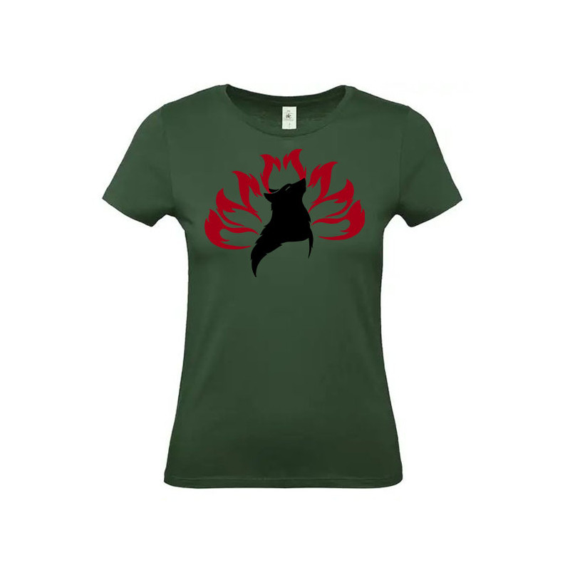 T-shirt kitsune à 8 queues