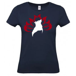 T-shirt kitsune à 8 queues