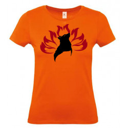 T-shirt kitsune à 8 queues