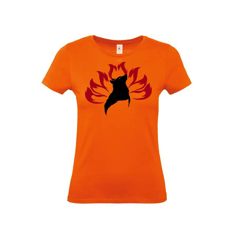 T-shirt kitsune à 8 queues
