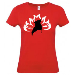 T-shirt kitsune à 8 queues