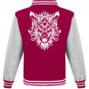 Veste TEEDY tête de loup tribal