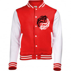 Veste TEDDY Dragon YIN YANG Tribal
