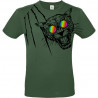 T-shirt panthère aux lunettes holographiques
