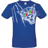 T-shirt panthère aux lunettes holographiques