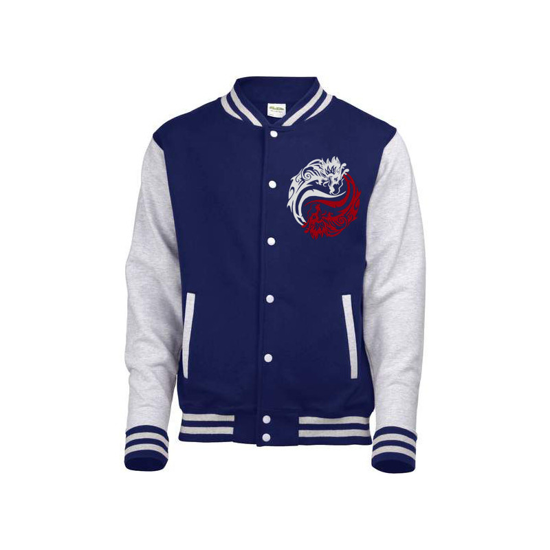 Veste TEDDY Dragon YIN YANG Tribal
