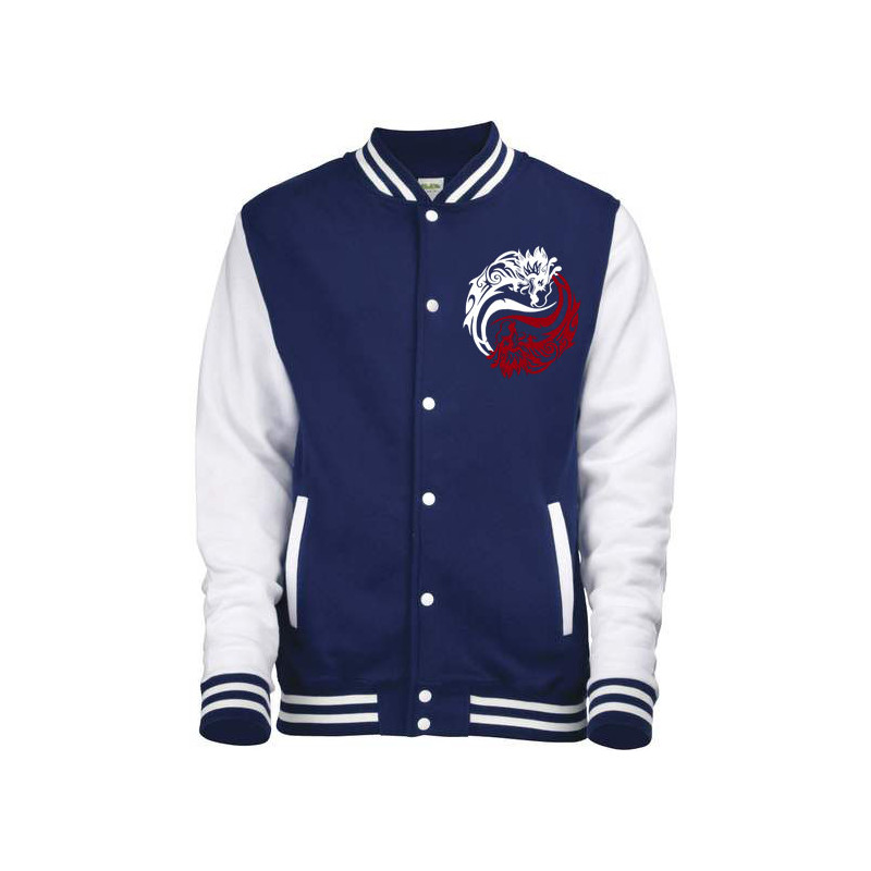 Veste TEDDY Dragon YIN YANG Tribal