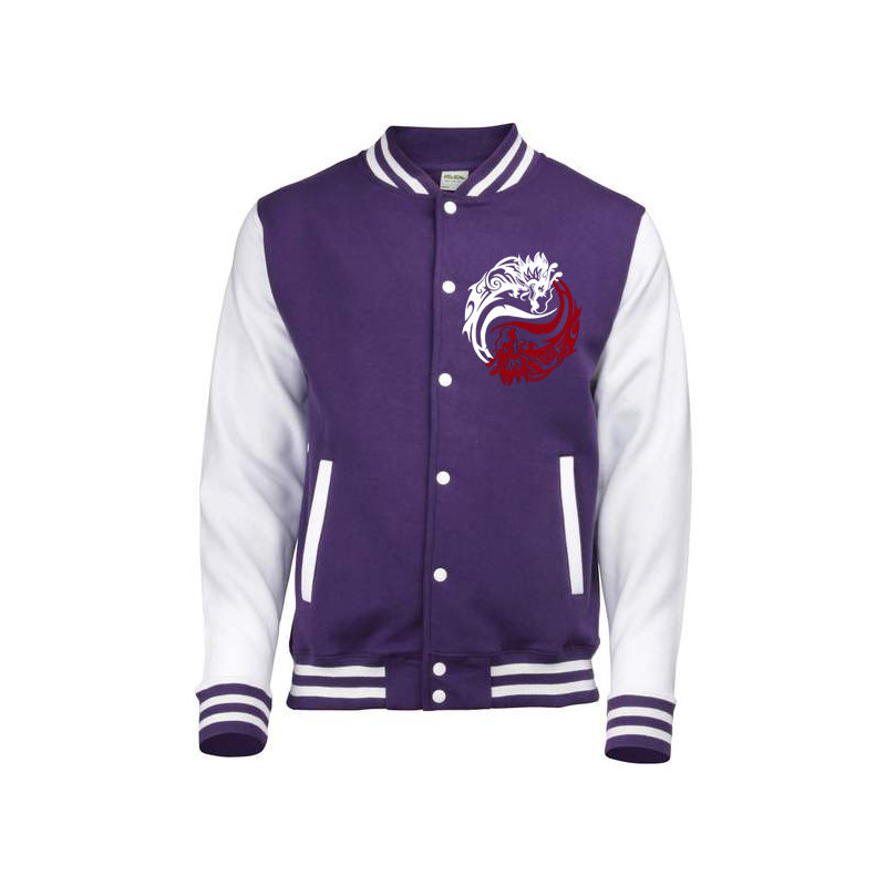 Veste TEDDY Dragon YIN YANG Tribal