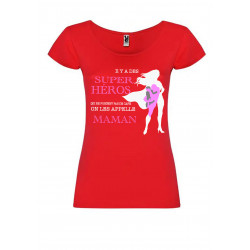 T-shirt Maman super héros