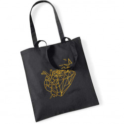 Totbag Coeur Géométrique