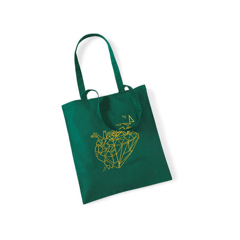 Totbag Coeur Géométrique