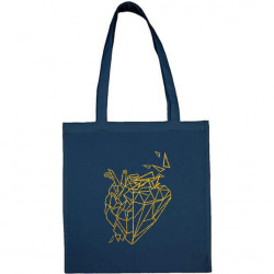 Totbag Coeur Géométrique
