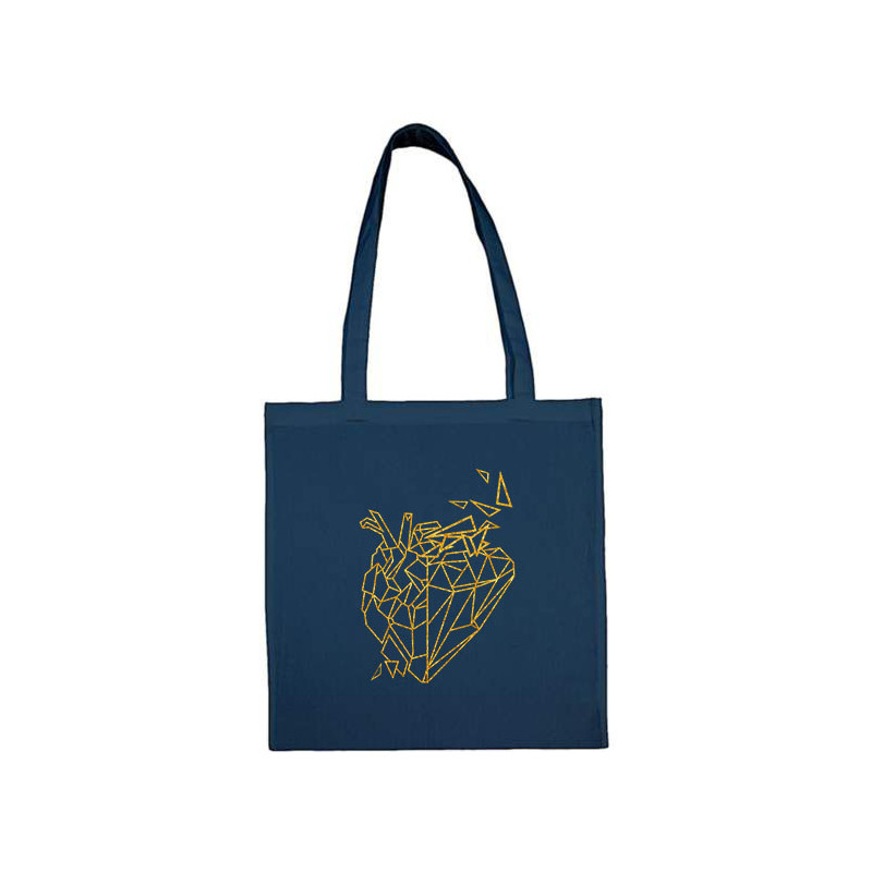 Totbag Coeur Géométrique