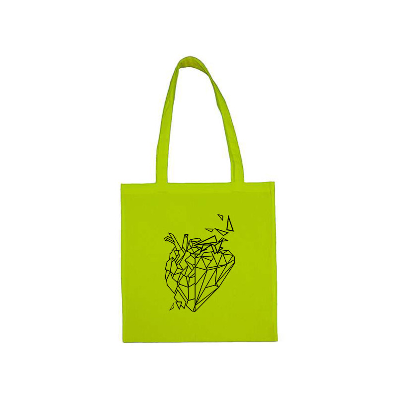Totbag Coeur Géométrique