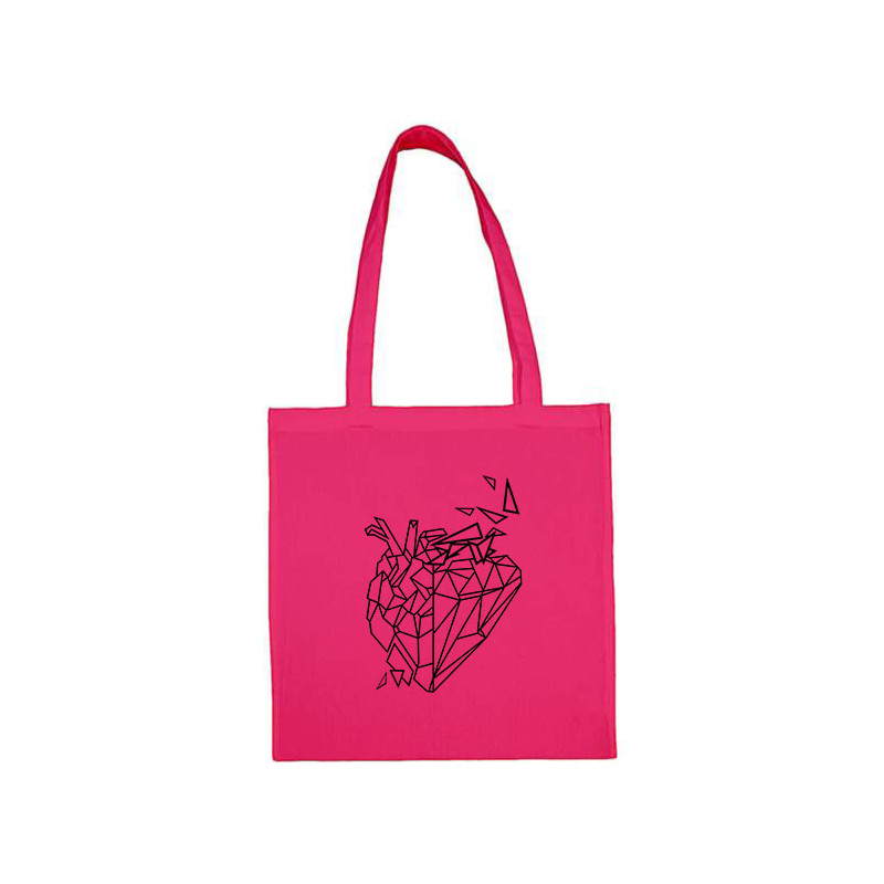 Totbag Coeur Géométrique