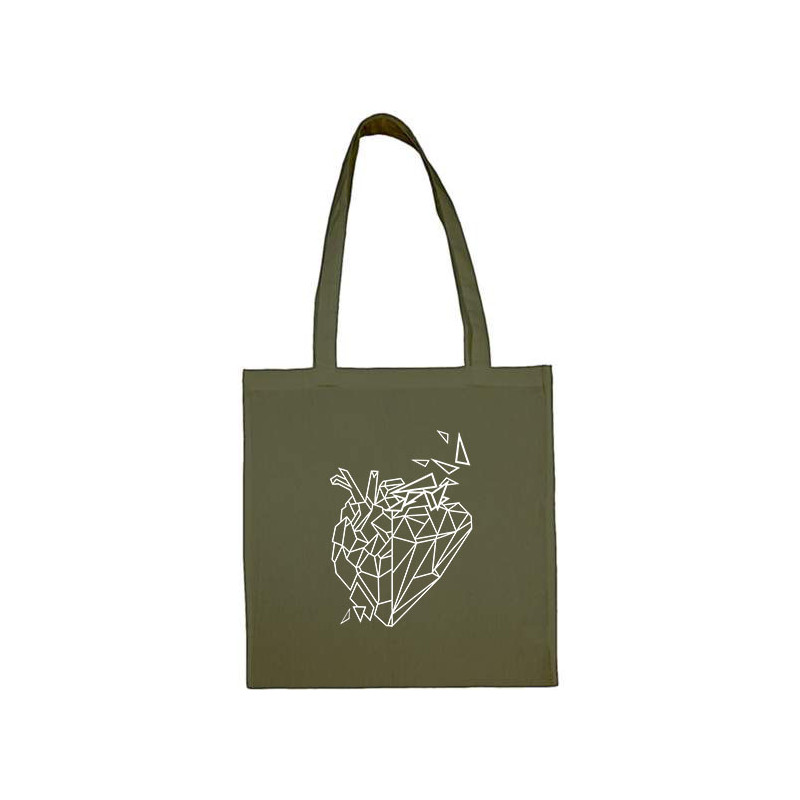 Totbag Coeur Géométrique