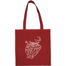 Totbag Coeur Géométrique