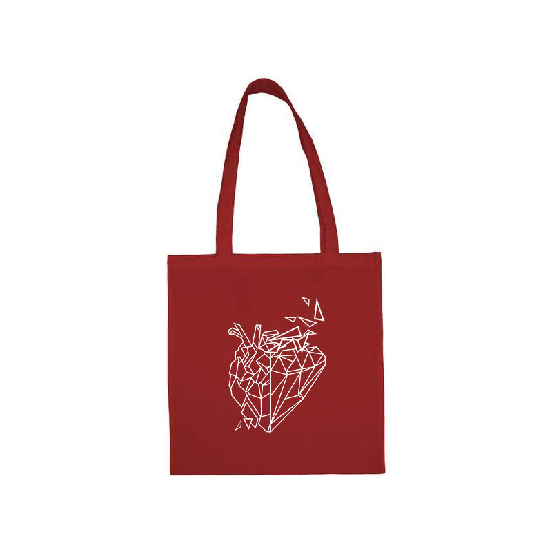 Totbag Coeur Géométrique