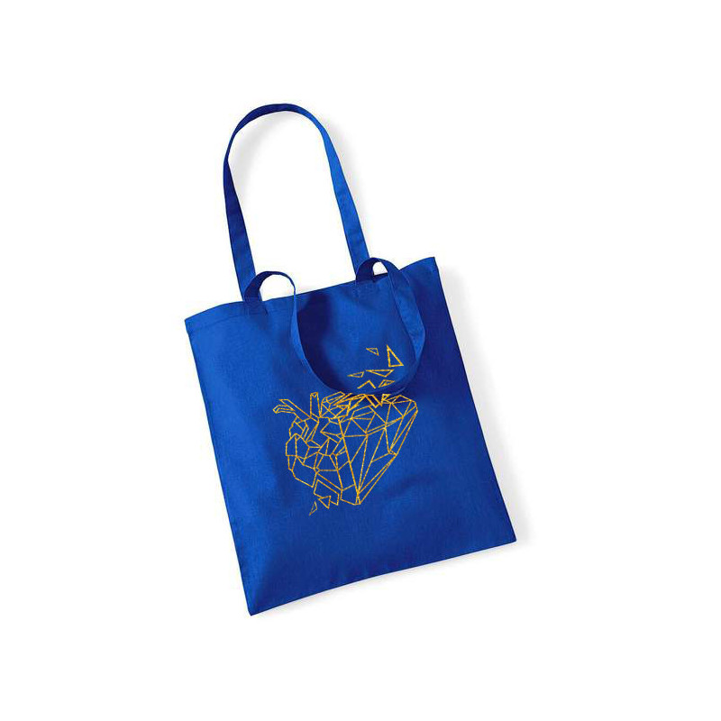 Totbag Coeur Géométrique