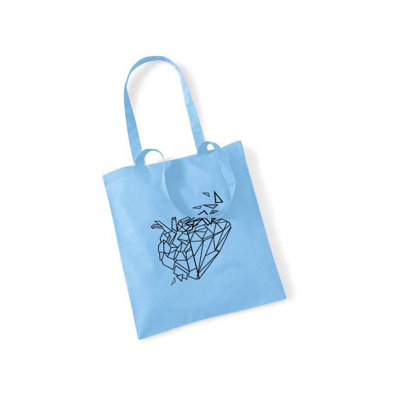 Totbag Coeur Géométrique