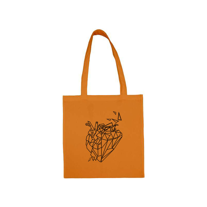 Totbag Coeur Géométrique