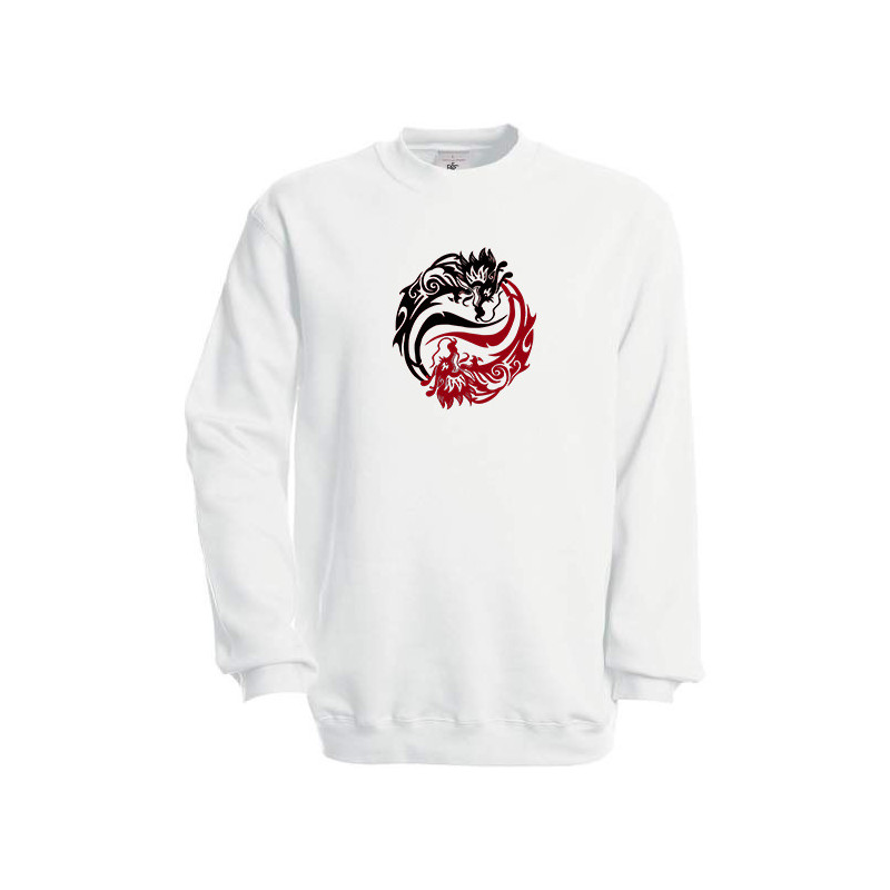 Pull Drangon tribal YIN YANG