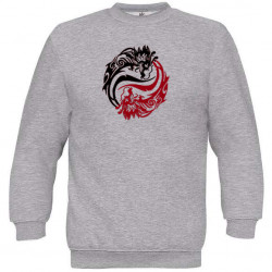 Pull Drangon tribal YIN YANG
