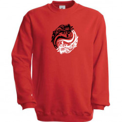 Pull Drangon tribal YIN YANG