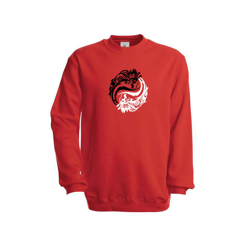 Pull Drangon tribal YIN YANG
