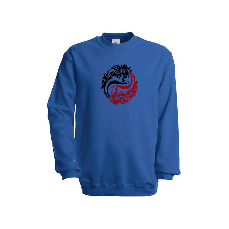 Pull Drangon tribal YIN YANG