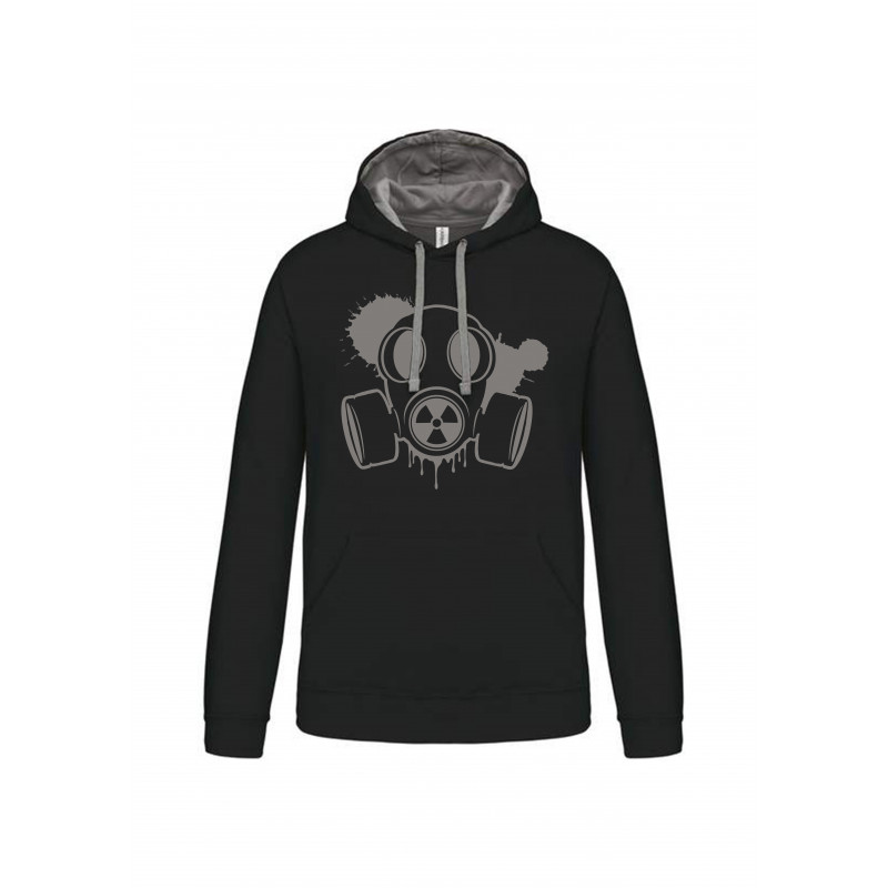 Hooded bicolore Biohazard