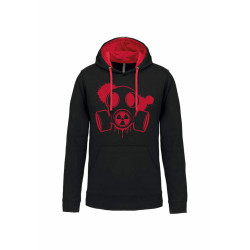 Hooded bicolore Biohazard