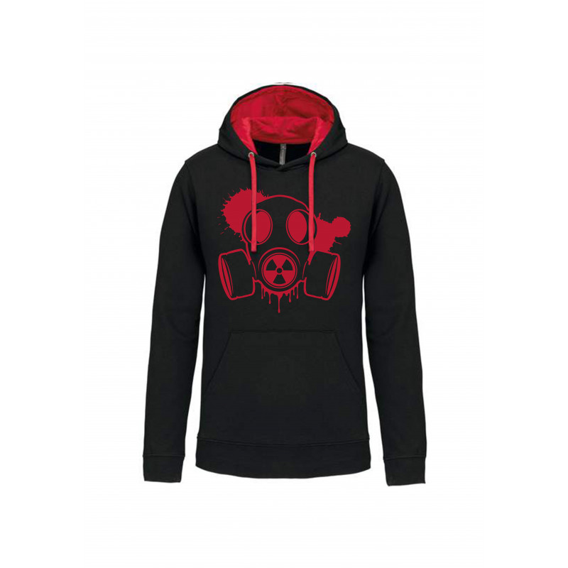 Hooded bicolore Biohazard