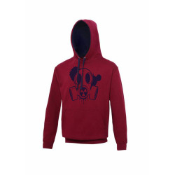 Hooded bicolore Biohazard