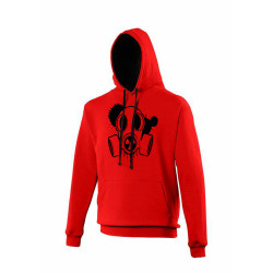 Hooded bicolore Biohazard