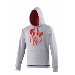 Hooded bicolore Biohazard